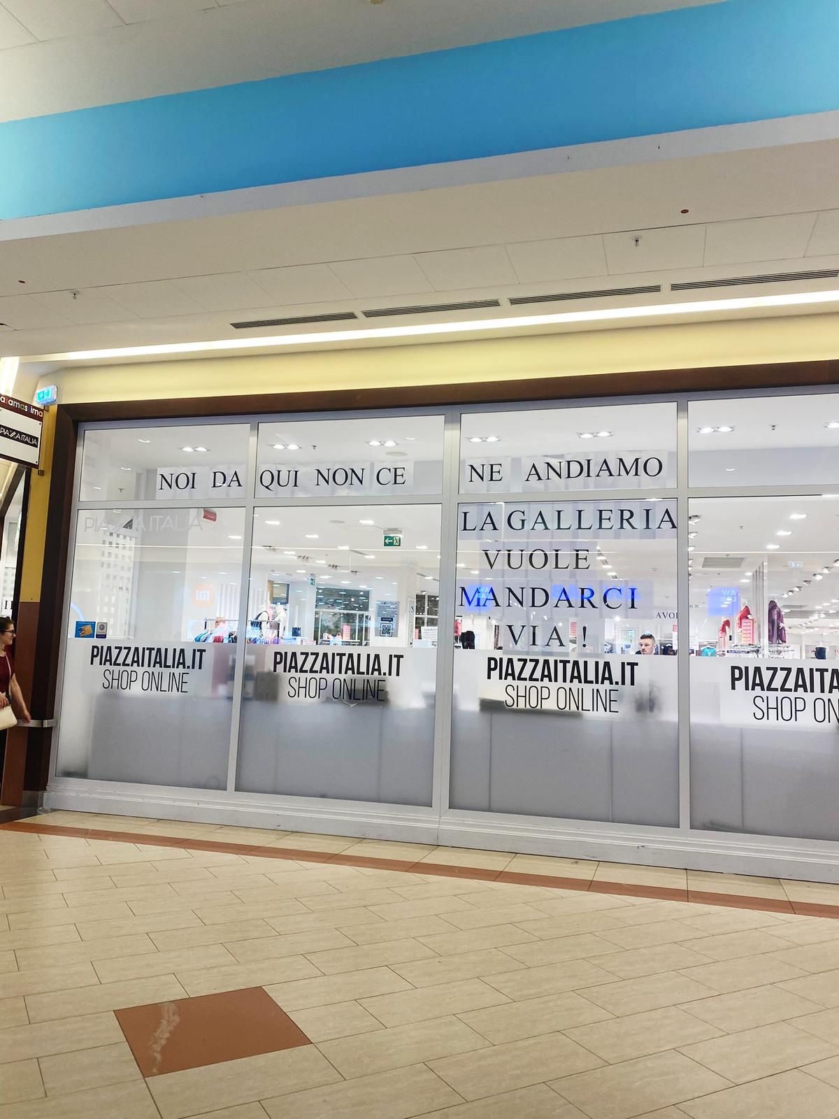 Casamassima, Parco Commerciale Auchan. Dipendenti “Piazza Italia” sempre più a rischio. Ceetrus non ritiene di poter accettare alcuna proposta.