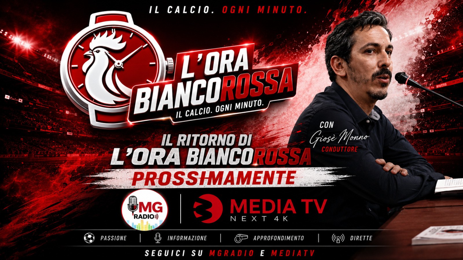 Torna “L’Ora Biancorossa”: il programma che riaccende la passione dei tifosi del Bari