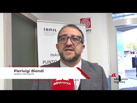 Biondi: “”Nuovo centro protesico Inail all’Aquila innalza il livello di civiltà della comunità””
