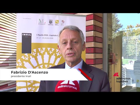 D’Ascenzo (Inail): “”Fatti concreti per le persone con il nuovo centro a L’Aquila, servizio di