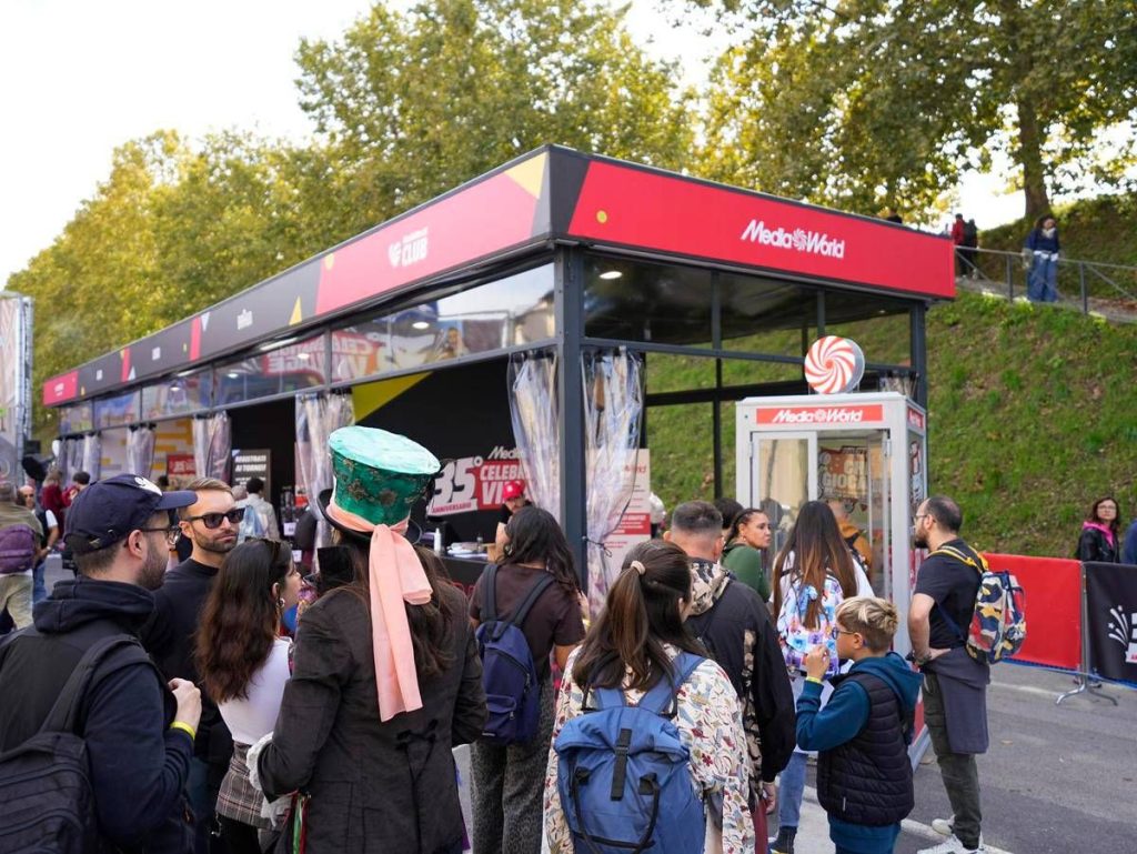 MediaWorld festeggia 35 anni al Lucca Comics & Games 2026 ﻿