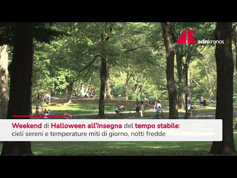 Meteo stabile ad Halloween, temperature miti e piogge al sud – Video